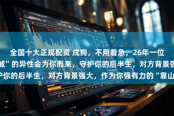 全国十大正规配资 戌狗，不用着急，26年一位看似高冷，但内心“赤诚”的异性会为你而来，守护你的后半生，对方背景强大，作为你强有力的“靠山”
